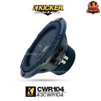 ราคา (ต่อดอก) Kicker 43CWR104 CompR ว้อยส์คู่ ซับวูฟเฟอร์รถยนต์ขนาด10นิ้ว 800 วัตต์ 4โอม ลำโพงรถยนต์สัญชาติอเมริกา (3389540681)