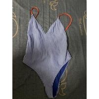 ราคา ส่งต่อ ชุดว่ายน้ำวันพีช ลายทางสีน้ำเงิน ไม่มีฟองน้ำ zara ของแท้ 100% สภาพ 90% (11794213248)