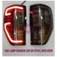ราคา ไฟท้าย Ranger led 2012 2015 2018 2020 T6 MC ไฟท้ายแต่ง led Ford ranger สีสโมค taillamp Ford ranger LED US style (9253190420)