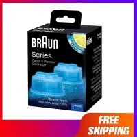 ราคา BRAUN ชุดน้ำยาล้างทำความสะอาดใบมีดเครื่องโกนหนวด รุ่น CCR2 (1939094809)