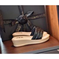 ราคา ✨รองเท้าแฟชั่นแบรนด์ ZARA งานกล่อง high end แต่งสายนุ่มๆน่ารัก ใส่สบาย ไม่บาดเท้า ใส่ได้ทุกโอกาส พื้นสูง 2 นิ้ว (16343077449)