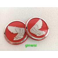 ราคา โลโก้ปีกนกฮอนด้าติดถังน้ำมันติดบังลมฮอนด้า monkey gorilla chalyแดงขาว (21383179646)