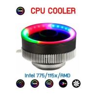 ราคา RGB 004CPU COOLER Intel 775/115x/ AMD 775/939/940/AM2/AM2+/AM3/FM1/FM 90watt (15213618750)
