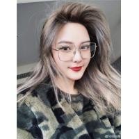 ราคา Sale Sale​ ราคา 65 บาท แว่นแฟชั่น ทรงเหลี่ยม เลนส์ใส (1575750626)