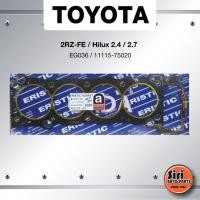 ราคา (ประกัน 1 เดือน) ประเก็นฝาสูบ TOYOTA 2RZ-FE/Hilux2.4/2.7 ปี 1997 โตโยต้า EG036/11115-75020 (แบบไฟเบอร์) ERISTIC (22777020538)