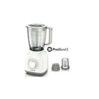 ราคา PHILIPS เครื่องปั่น 400W. เพิ่มโถบดแห้ง HR2102 สีขาว (4771082119)