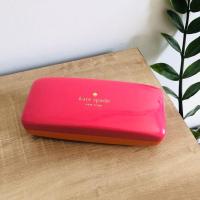 ราคา ‼️เหลือแต่ใหญ่‼️กล่องแว่นตา kate spade ♠️ สีทูโทนชมพูส้ม (4344667127)