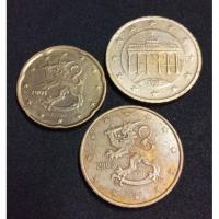 ราคา เหรียญต่างประเทศ(1499)ยูโร 3 เหรียญ (23306588668)
