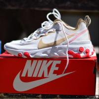 ราคา W NIKE REACT ELEMENT 55 มือ 2 สภาพ 98% ของแท้ 100% มีกล่องให้ค่ะ (4647303450)