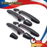 ราคา ครอบมือดึง 4ประตู สีดำด้าน โลโก้ TRD Toyota Hilux Vigo , Vios, Fortuner, Innova ปี2005 - 2014 (8149670272)