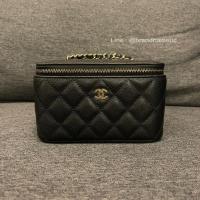 ราคา New chanel vanity black caviar (16464505352)