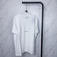 ราคา SAINT LAURENT White Classic Rive Gauche Logo T-Shirt (21404724700)