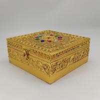 ราคา กล่องไม้เก็บของ (ปิดทอง) เดินเส้นล้านนา มี 3 แบบ (17651263849)