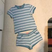 ราคา set เสื้อ+กางเกง Misty Mynx สีฟ้าน่านักมาก (5645492706)