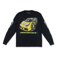 ราคา SLUM LTD - PINK DOLPHIN *LTD* BURNOUT L/S TEE Black (5483451650)