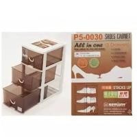 ราคา ตู้ลิ้นชักใส่รองเท้าสามารถเก็บของได้ด้วย 3 ชั้น รุ่น P5-0030​ (7245801787)
