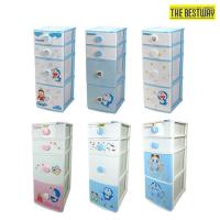 ราคา ตู้ลิ้นชัก พลาสติก โดเรม่อน โดราเอม่อน 4 ชั้น ลายการ์ตูน (7438711653)
