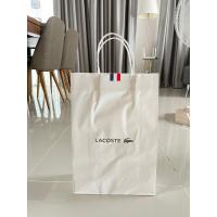 ราคา ถุงกระดาษของแท้ Lacoste ใบกลางใส่รองเท้าได้ 1 คู่ (18094809216)
