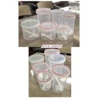 ราคา กระปุก ใส่กาแฟ ใส่ขนม ผงชาไข่มุก แถมช้อน (7940677456)