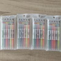 ราคา ปากกาเน้นข้อความ ปากกาสี ปากกาไฮไลท์ 6 ด้าม 6 สี (22672004036)