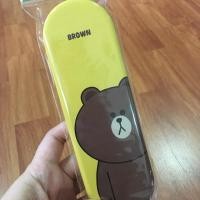 ราคา กล่องดินสอหมีบราวน์ Linefriends (1648071050)