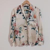 ราคา เสื้อ Zara ทรงเสื้อนอนลายจีน (2794266000)