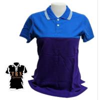 ราคา เสื้อคอโปโลสีฟ้าม่วง เสื้อผู้หญิง (22445779174)