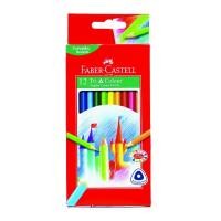 ราคา Faber Castell ดินสอสีไม้ TRI COLOR 12 สี ด้ามยาว #115853 (10325486130)