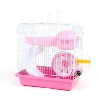 ราคา Shobi กรงหนูแฮมเตอร์ 2 ชั้น รุ่นเล็กยอดนิยม #157 ขนาดกะทัดรัด พกพาสะดวก มีอุปกรณ์ครบ / Hamster Cage กรงแฮมเตอร์ กรงหนู (2808382405)
