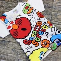 ราคา เสื้อยืดลาย Elmo สีขาว (2336764111)