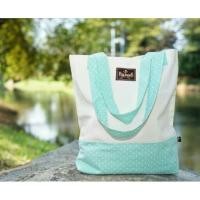 ราคา Pokka on Green TWO TONE tote bag (1426631)