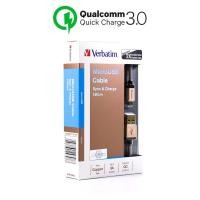 ราคา Verbatim Metallic 1.2M MicroUSB Cable (Gold) สายชาร์จ Android 1.2m สีทอง (122914824)