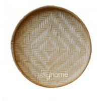 ราคา กระด้งไผ่สาน งานรมควัน ขนาด 6 นิ้ว (6310187689)