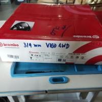 ราคา จานเบรคหน้า Toyota Vigo/Fortuner 4WD ปี 2008 ยี่ห้อ Brembo (12956780889)