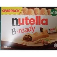 ราคา Nutella B-ready แบบกล่อง บรรจุ 10 ชิ้น ราคากล่องละ 178 บาท (4827892574)