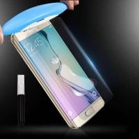 ราคา ฟิล์มกระจกเต็มจอ กาวยูวี ซัมซุง เอส6เอจด์ UV Glue Set Glass Full Cover Premium Tempered for Samsung Galaxy S6 edge (8962250959)