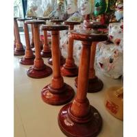 ราคา ฐานวางเศียร ขาตั้ง ฐานไม้ วางเศียรครู ฐานวาง หัวโขน ฐานไม้กลึง ลงชะแล็ค สำหรับวางเศียรขนาดครอบ น้ำหนักไม้ดี ของที่ระลึก (9901287006)