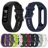 ราคา สายนาฬิกาข้อมือซิลิโคน แบบเปลี่ยน สําหรับ Garmin Garmin vivosmart 5 Garmin vivosmart 5 (19285415329)