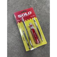 ราคา SOLO ไขควงหัวสลับ 6 IN 1 No.006Lแกนไขควงผลิตจากเหล็กชุบแข็ง CR-V (14867877154)