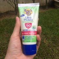 ราคา ลค ใหม่ใช้โค้ด NEWSALE ลดเพิ่ม 100 Banana Boat Ultra Protect Sunscreen Lotion SPF50 PA+++ 90 ml (172779999)