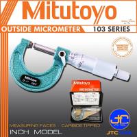 ราคา Mitutoyo ไมโครมิเตอร์วัดนอกเฉพาะหน่วยนิ้ว รุ่น 103 - Outside Micrometer Inch Size Only Series 103 (9237155756)