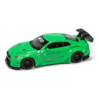 ราคา Mini gt 1:64 Nissan GTR R35 Libertywalk เขียว​ ใหม่ (8903516698)