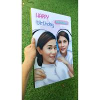 ราคา ภาพวาดพร้อมกรอบลอยขนาด12*18นิ้ว (3743165053)