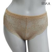 ราคา RIKA *กางเกงในหญิงFV2009 ไร้ขอบ ดีไซน์เซ็กซี่ด้วยลูกไม้ด้านหน้า ทรงเต็มตัว เอวสูง มีไซส์ใหญ่ (2640810355)