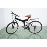 ราคา จักรยานเสือภูเขาญี่ปุ่น - ล้อ 26 นิ้ว - พับได้ - มีเกียร์ - มีโช๊ค - สีดำ [จักรยานมือสอง] (17496225141)