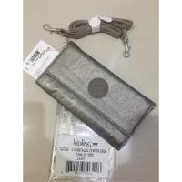 ราคา Kipling ZUMA CR SPC2 สี METALLIC PEWTER CROC มือ 1 ของแท้ (5907188316)