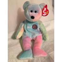ราคา ตุ๊กตา TY ของแท้ หมีพาสเทล พร้อมส่ง TY Beanie Baby - BIRTHDAY Bear (14947513610)