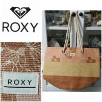 ราคา ของแท้.. ROXY กระเป๋าสะพาย Sunseeker 30L Straw Beach Bag (19723302117)