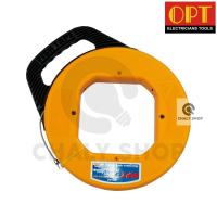 ราคา "OPT" BF-60 ฟิชเทปหุ้ม ฟิชเทปพร้อมตลับ (FISH TAPE) ลวดนำสายไฟ ความยาว 60 เมตร (9188671830)