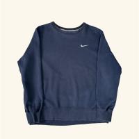 ราคา Navy Nike Sweatshirt Mini Logo L (22181438085)